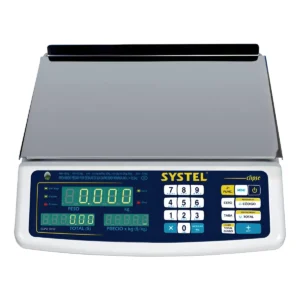 Balanza comercial digital Systel Clipse 31 kg