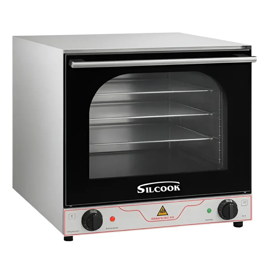 Horno convector con humidificador 4 bandejas Silcook